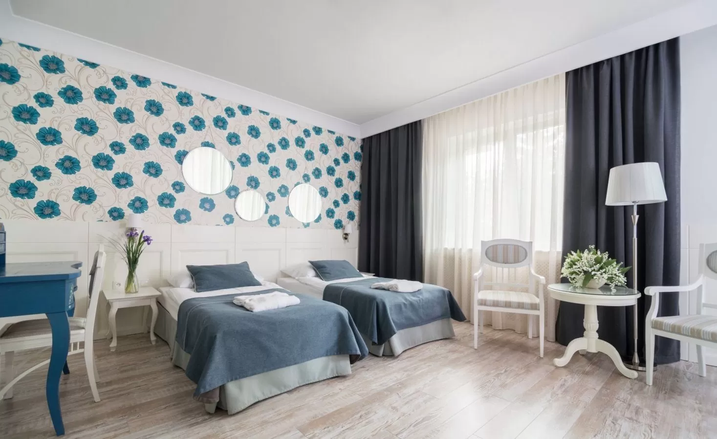 Ile jest pokoi 1 i 2 osobowych w hotelu Afrodyta Business i SPA?